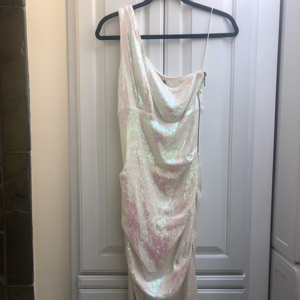 Nicole Miller stretch Sheath Dress 8